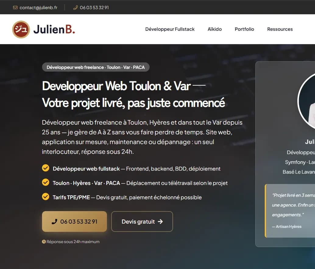 Julienb.fr thumbnail